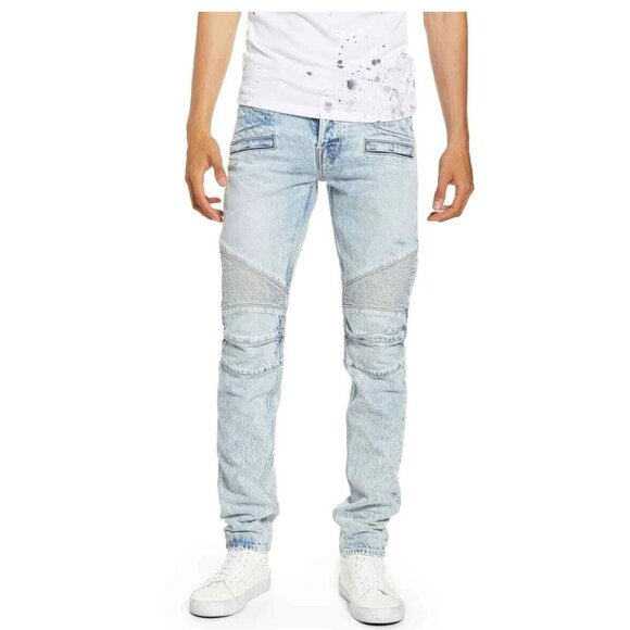 New Hudson Jeans Men's The Blinder Biker Denim Size W 30 - Picture 1 of 4